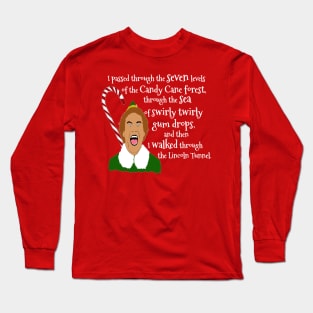 Elf Funny Quotes Long Sleeve T-Shirt